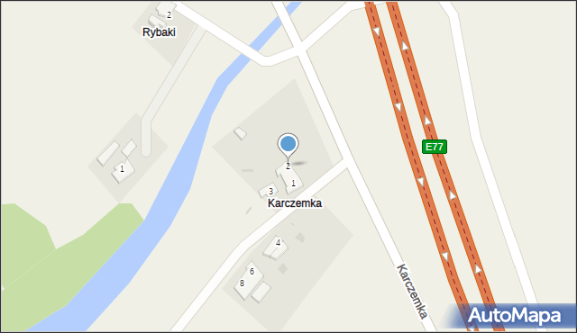 Karczemka, Karczemka, 2, mapa Karczemka