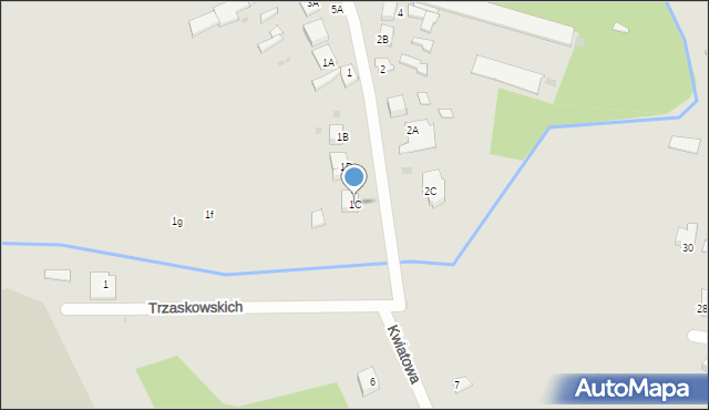 Karczew, Karczówek, 1C, mapa Karczew