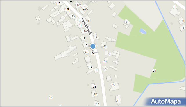 Karczew, Karczówek, 5A, mapa Karczew