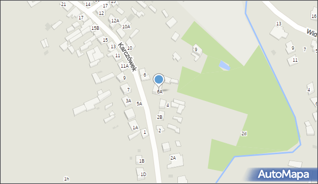 Karczew, Karczówek, 6A, mapa Karczew