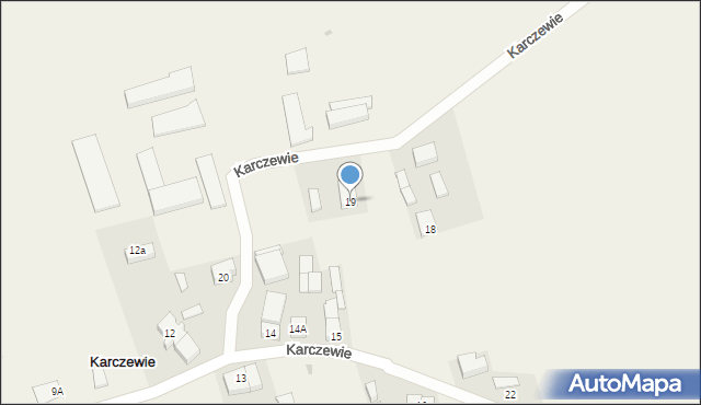 Karczewie, Karczewie, 19, mapa Karczewie