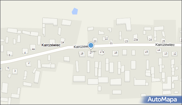 Karczewiec, Karczewiec, 17, mapa Karczewiec