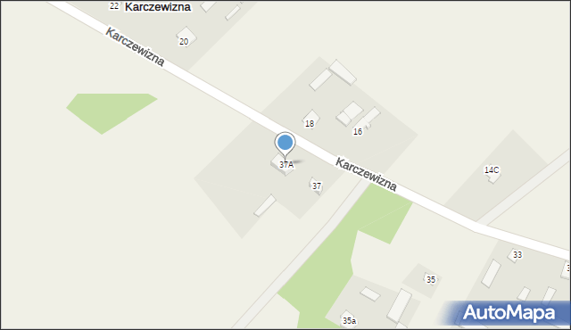 Karczewizna, Karczewizna, 37A, mapa Karczewizna