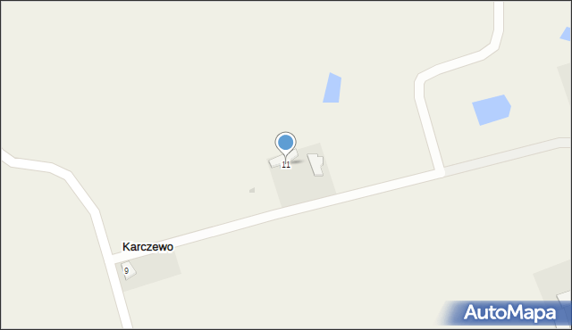 Karczewo, Karczewo, 11, mapa Karczewo