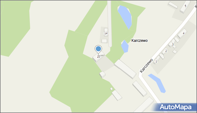 Karczewo, Karczewo, 10, mapa Karczewo