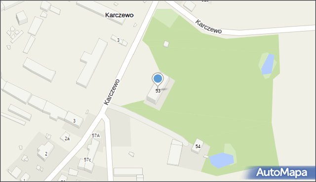 Karczewo, Karczewo, 53, mapa Karczewo