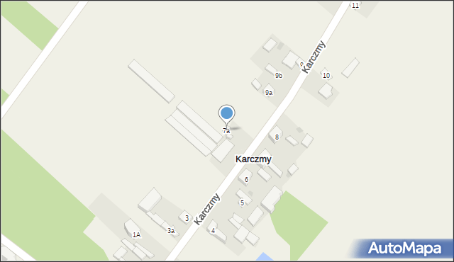 Karczmy, Karczmy, 7a, mapa Karczmy