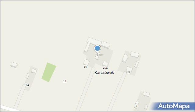 Karczówek, Karczówek, 10, mapa Karczówek