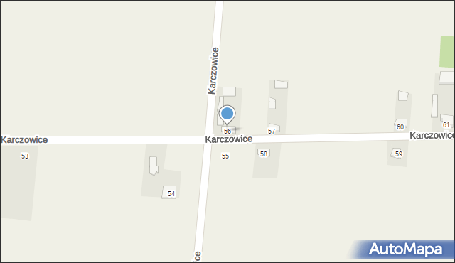 Karczowice, Karczowice, 56, mapa Karczowice