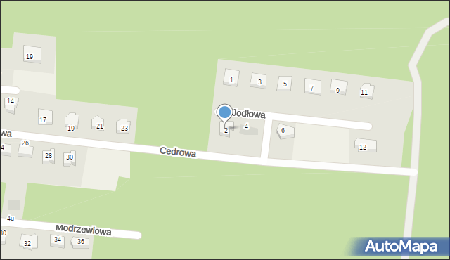 Karczowiska, Karczowiska, 2f, mapa Karczowiska