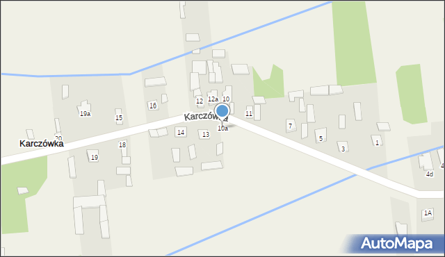 Karczówka, Karczówka, 10a, mapa Karczówka