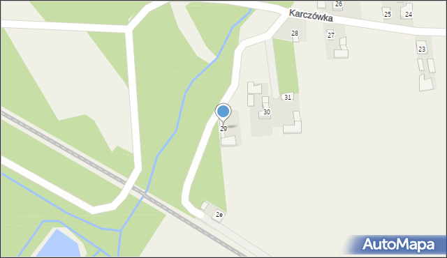 Karczówka, Karczówka, 29, mapa Karczówka