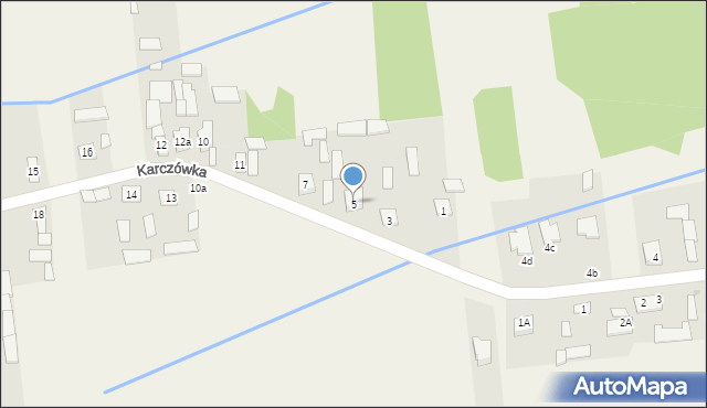 Karczówka, Karczówka, 5, mapa Karczówka