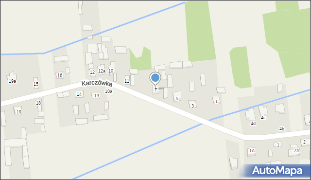 Karczówka, Karczówka, 7, mapa Karczówka