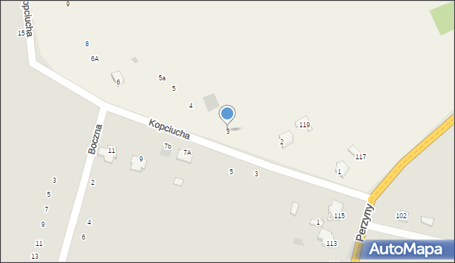 Karczówka, Karczówka, 3, mapa Karczówka