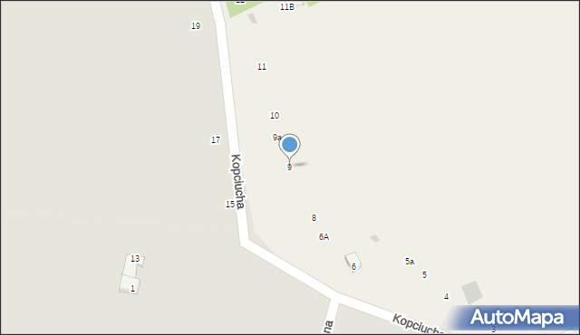 Karczówka, Karczówka, 9, mapa Karczówka