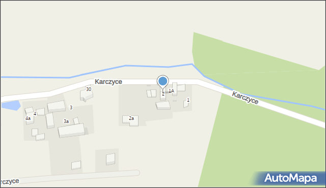 Karczyce, Karczyce, 2, mapa Karczyce