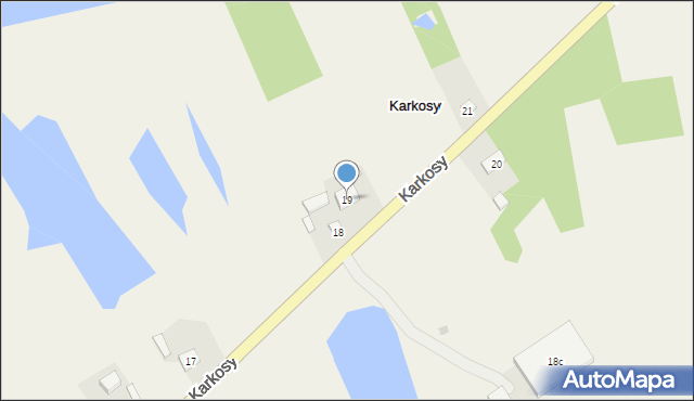 Karkosy, Karkosy, 19, mapa Karkosy