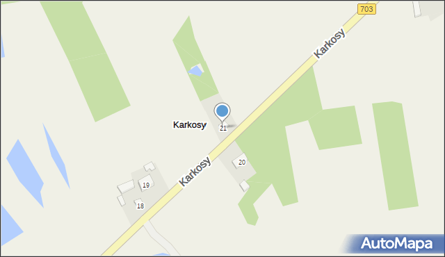 Karkosy, Karkosy, 21, mapa Karkosy