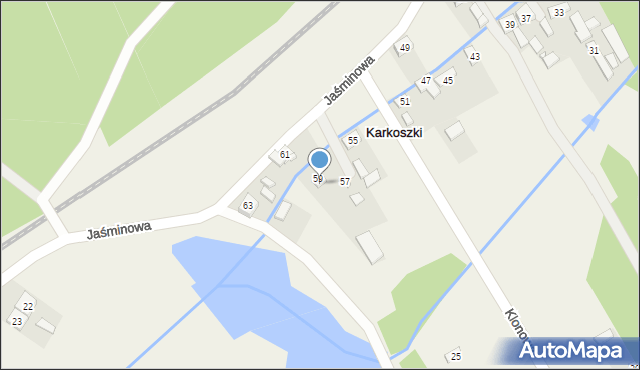 Karkoszki, Karkoszki, 18, mapa Karkoszki