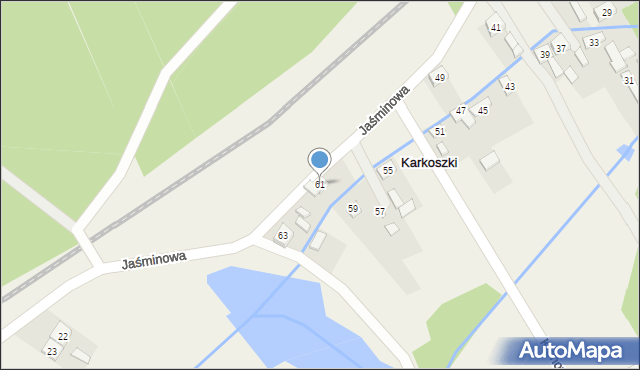 Karkoszki, Karkoszki, 19, mapa Karkoszki