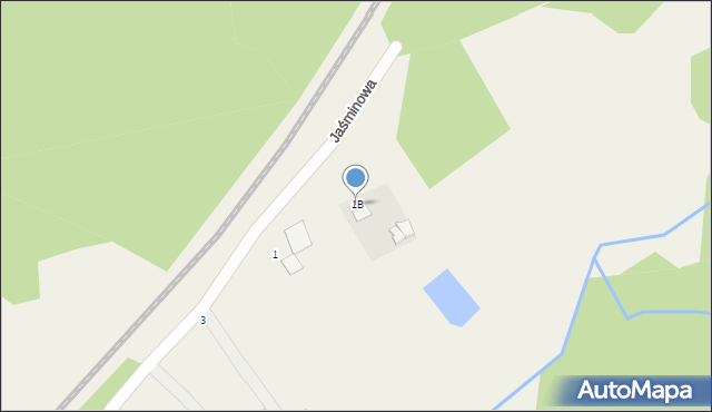 Karkoszki, Karkoszki, 1B, mapa Karkoszki