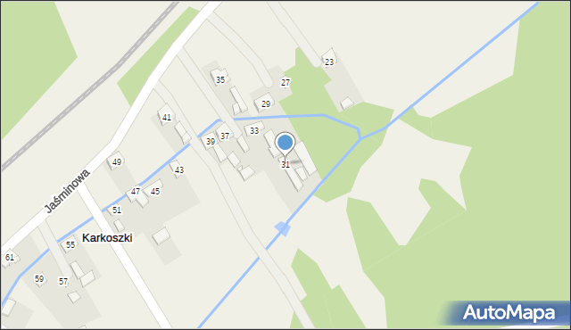 Karkoszki, Karkoszki, 7, mapa Karkoszki