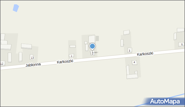 Karkoszki, Karkoszki, 2, mapa Karkoszki