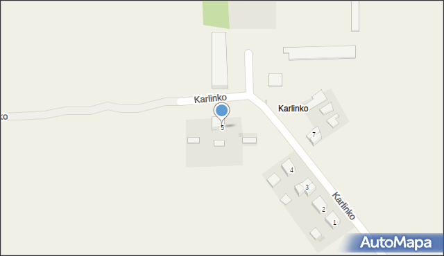 Karlinko, Karlinko, 5, mapa Karlinko