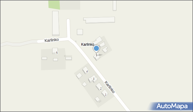 Karlinko, Karlinko, 7, mapa Karlinko