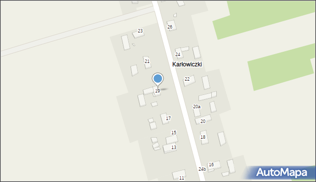 Karłowice, Karłowiczki, 19, mapa Karłowice