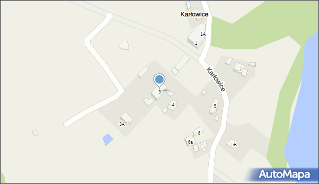 Karłowice, Karłowice, 3, mapa Karłowice