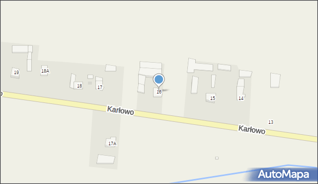 Karłowo, Karłowo, 16, mapa Karłowo