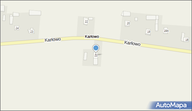 Karłowo, Karłowo, 21, mapa Karłowo