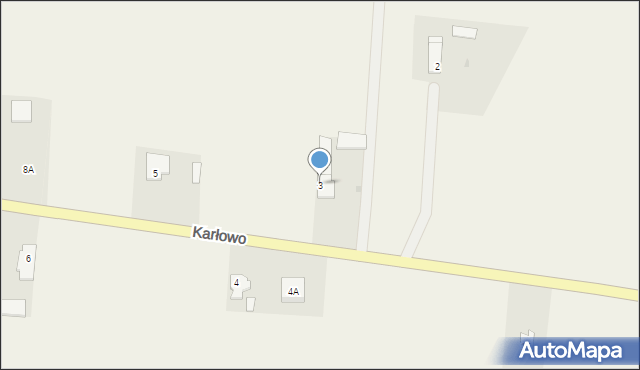 Karłowo, Karłowo, 3, mapa Karłowo