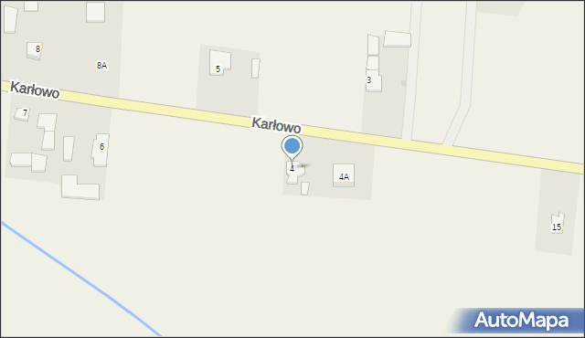 Karłowo, Karłowo, 4, mapa Karłowo