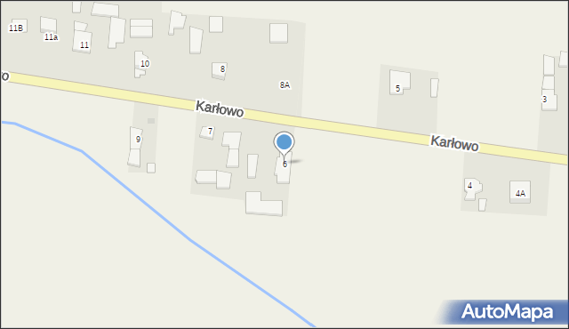 Karłowo, Karłowo, 6, mapa Karłowo