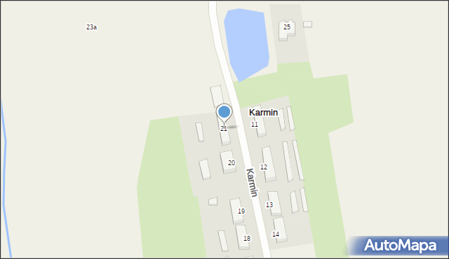 Karmin, Karmin, 21, mapa Karmin
