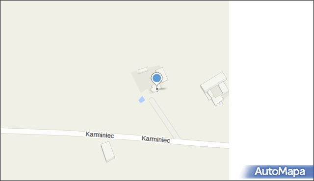 Karminiec, Karminiec, 5, mapa Karminiec