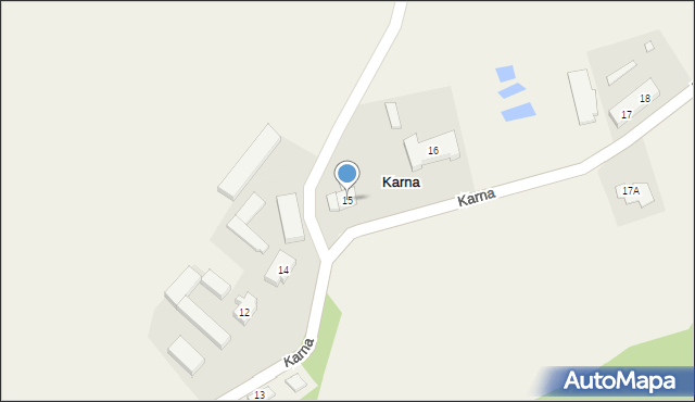 Karna, Karna, 15, mapa Karna