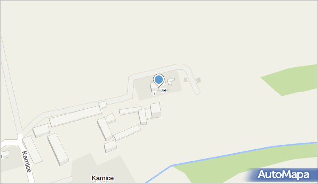 Karnice, Karnice, 7A, mapa Karnice