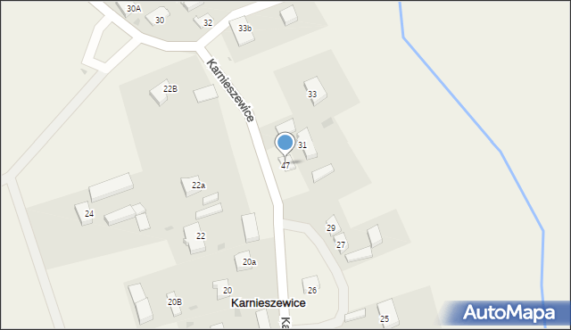 Karnieszewice, Karnieszewice, 47, mapa Karnieszewice