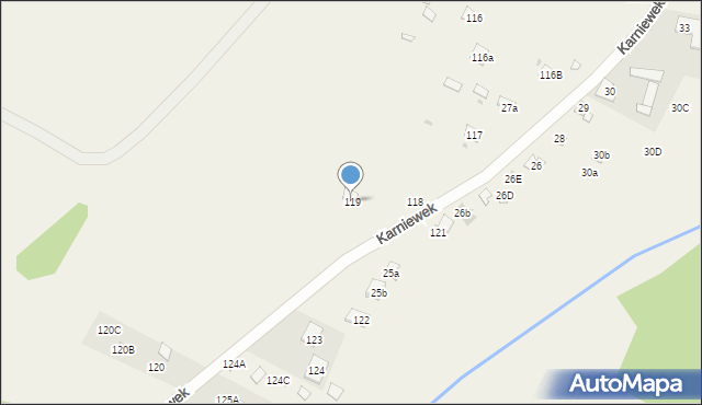 Karniewek, Karniewek, 119, mapa Karniewek