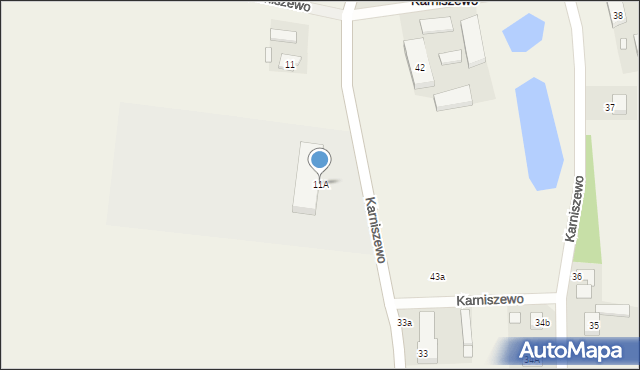 Karniszewo, Karniszewo, 11A, mapa Karniszewo