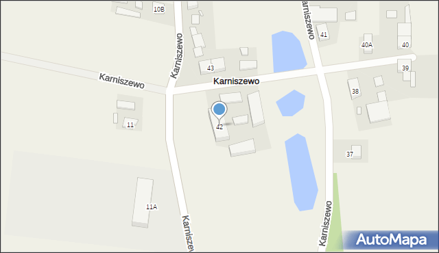 Karniszewo, Karniszewo, 42, mapa Karniszewo