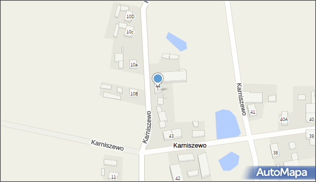 Karniszewo, Karniszewo, 44a, mapa Karniszewo