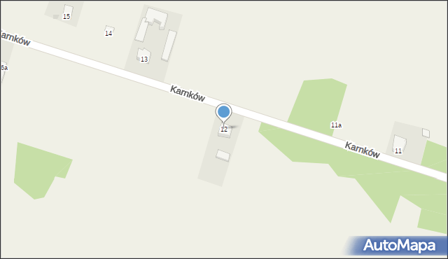 Karnków, Karnków, 12, mapa Karnków