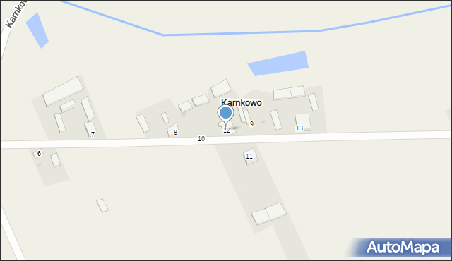 Karnkowo, Karnkowo, 12, mapa Karnkowo