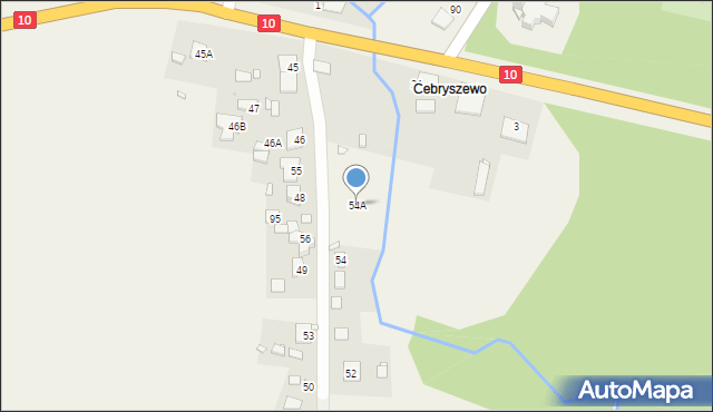Karnkowo, Karnkowo, 54A, mapa Karnkowo