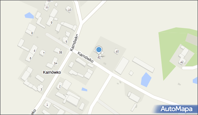 Karnówko, Karnówko, 41, mapa Karnówko